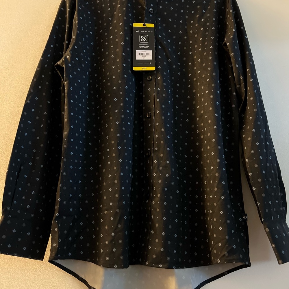 7 Diamonds Patterned Shirt - Picture 4 of 4